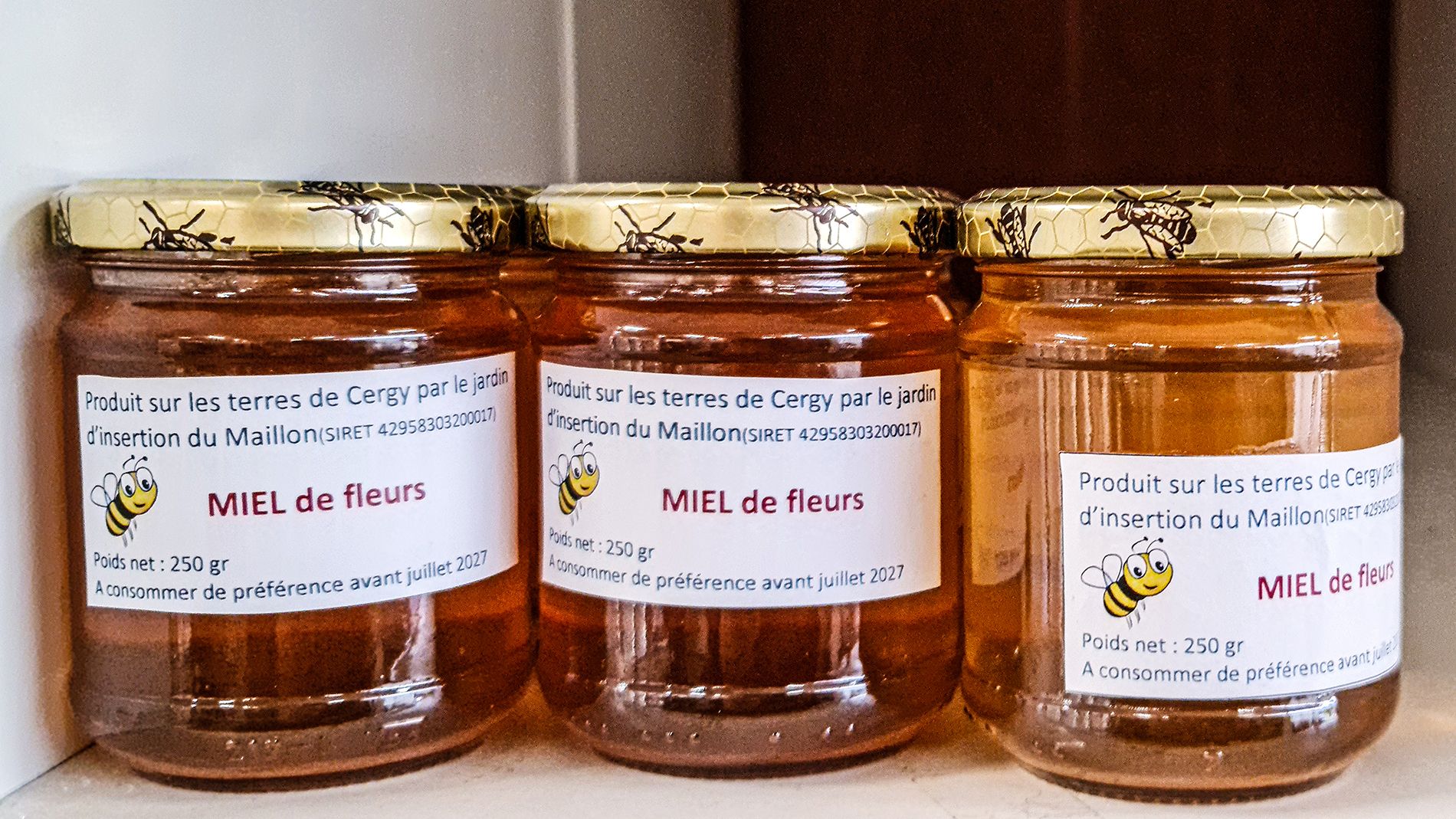 Miel fait par le Maillon